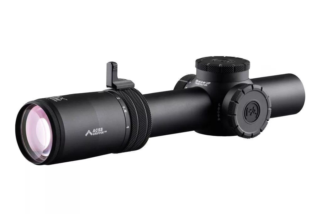 PLxC 1-8x24 F ACSS Raptor M8 Yards 5.56 | Frontier Outdoors Australia