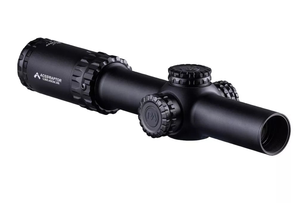 SLx 1-8x24 FFP ACSS Raptor 5.56 Reticle