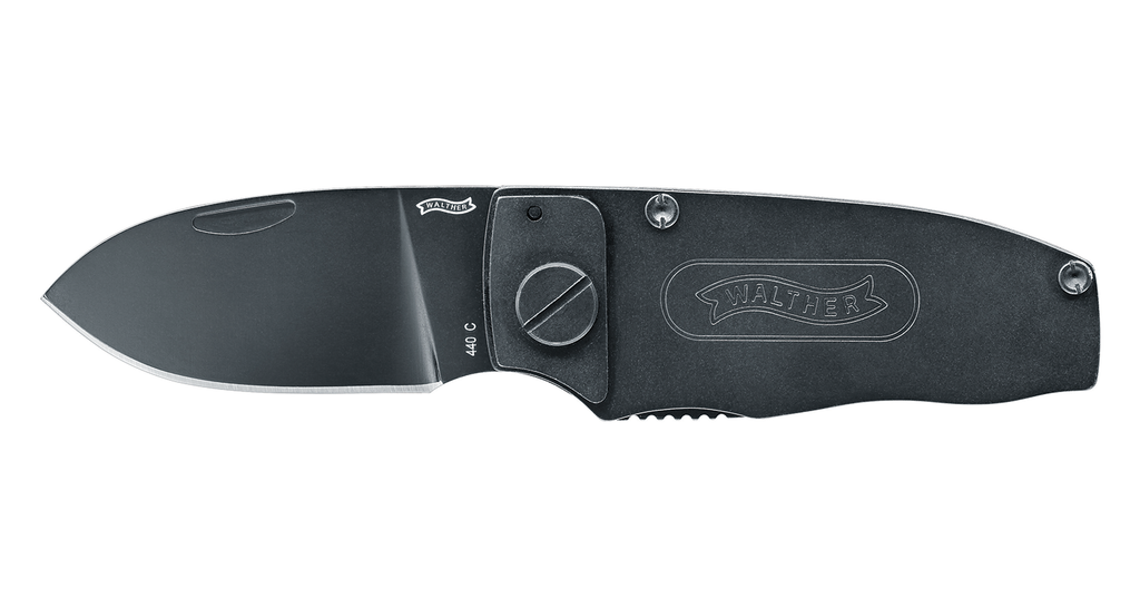 Knife Walther Slim Pocket Knife 440C, EDC, knives, two-handed folding - Frontier Outdoors Australia