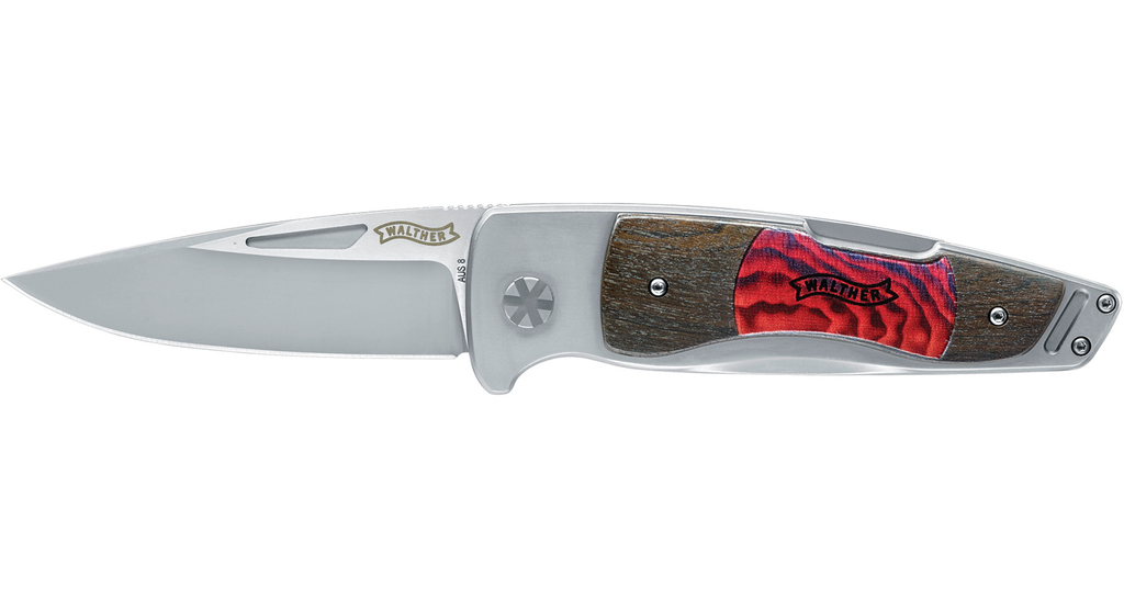 Walther Traditional Folder Wood Knife 2